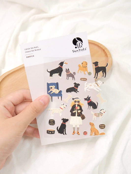 Catch the Ball, Chase the Breeze | Sticker Sheet