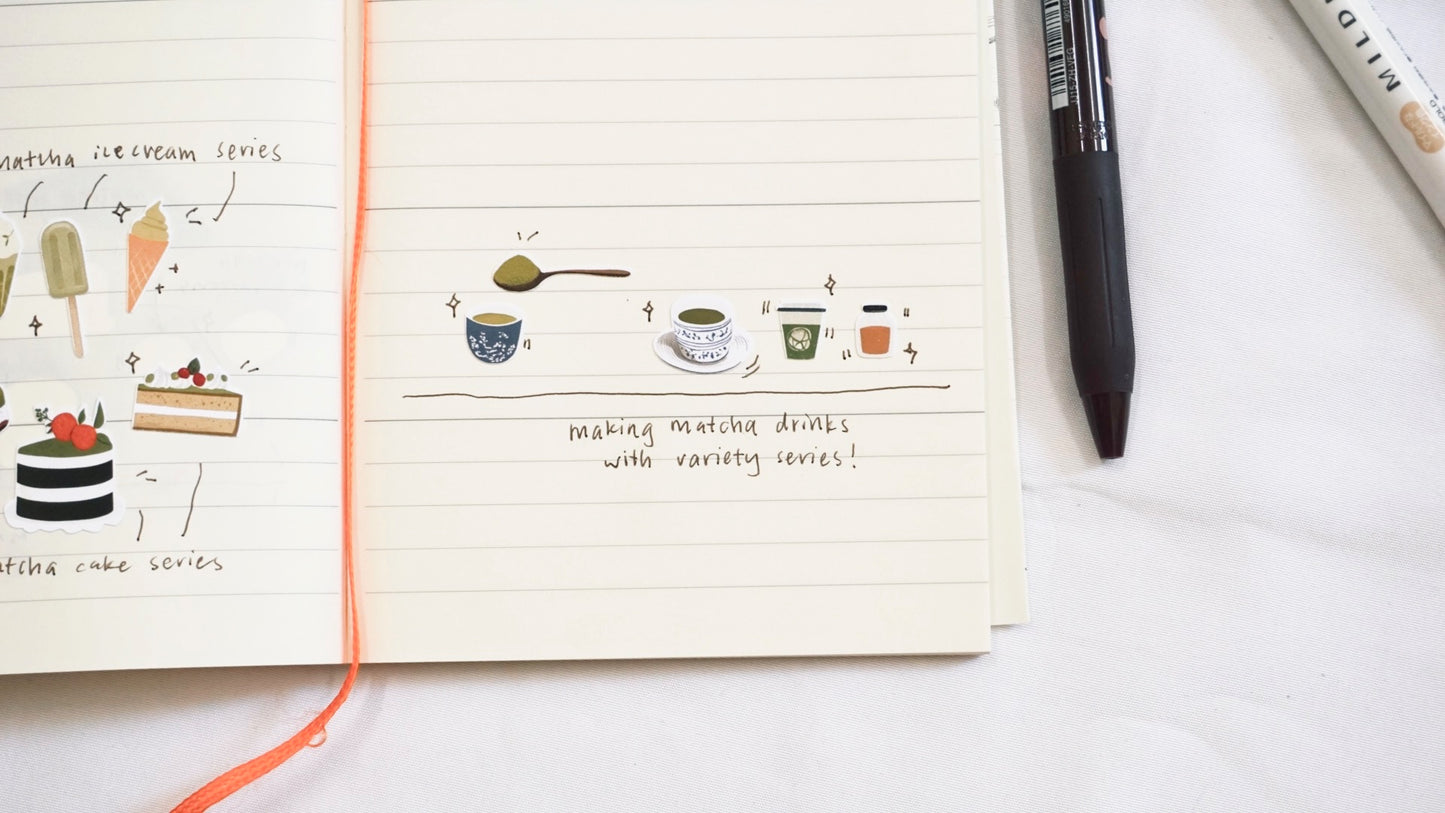 Too Matcha Fun, Too Little Time | Sticker Sheet