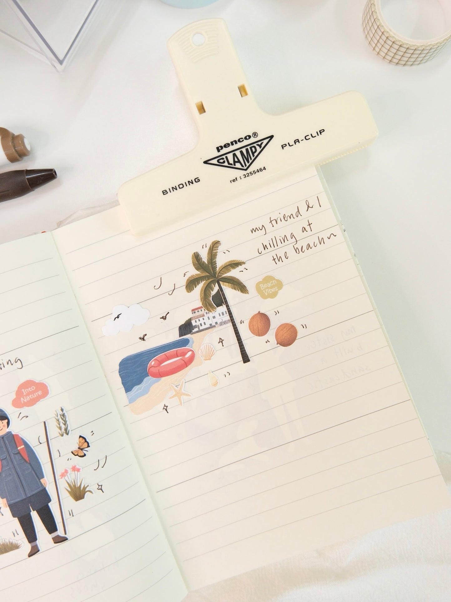 Sweet Escape to Summer Beach | Sticker Sheet