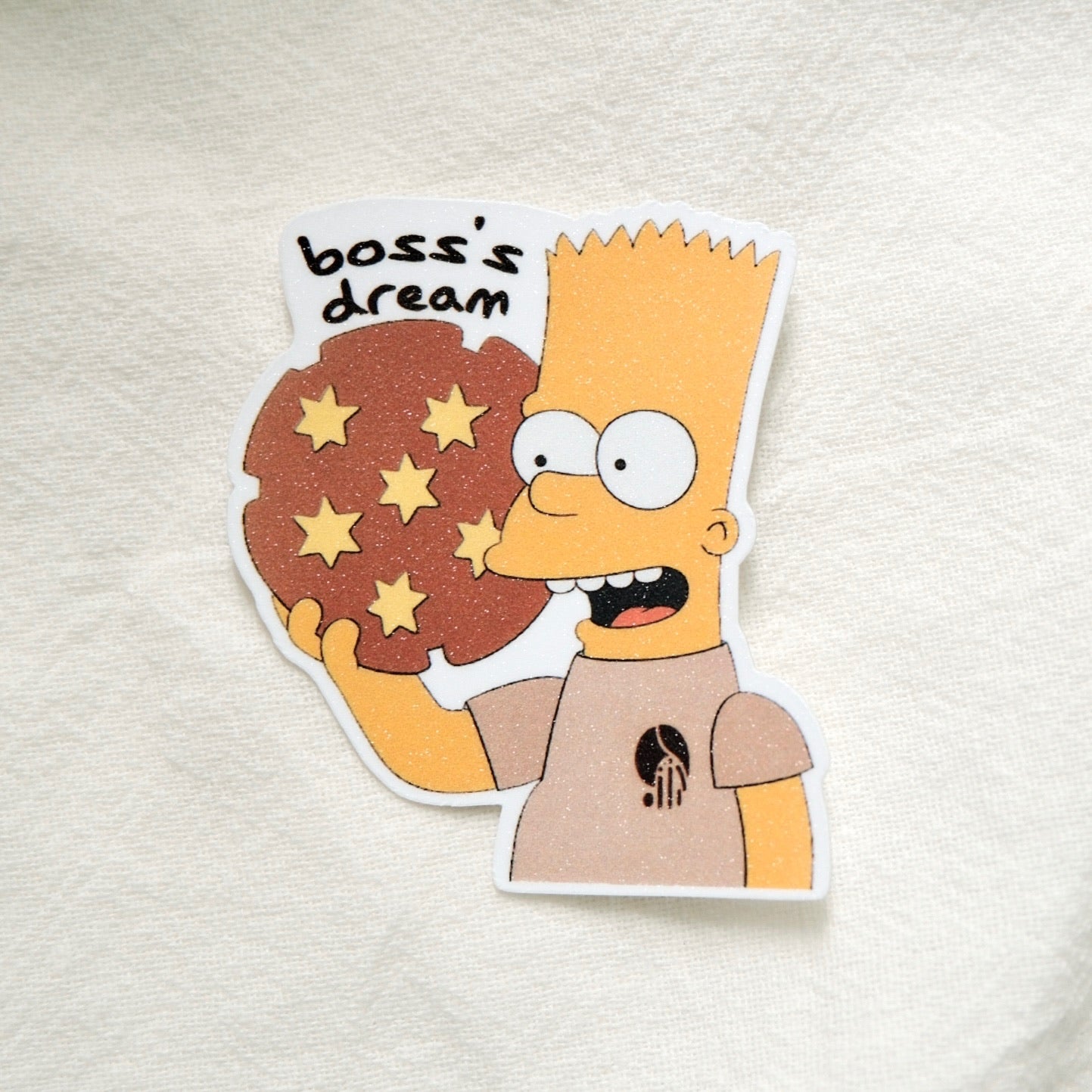 The Simpsons x SanDots Workers (Bart Simpson) | Sticker Flake