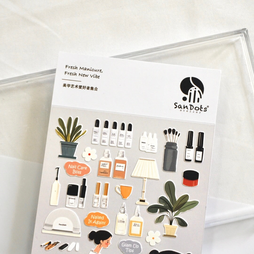 Fresh Manicure, Fresh New Vibe | Sticker Sheet