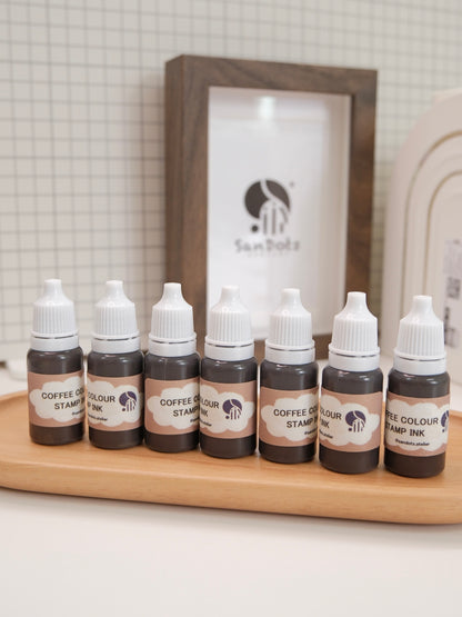 Coffee Colour | Stamp Ink