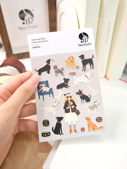 Catch the Ball, Chase the Breeze | Sticker Sheet
