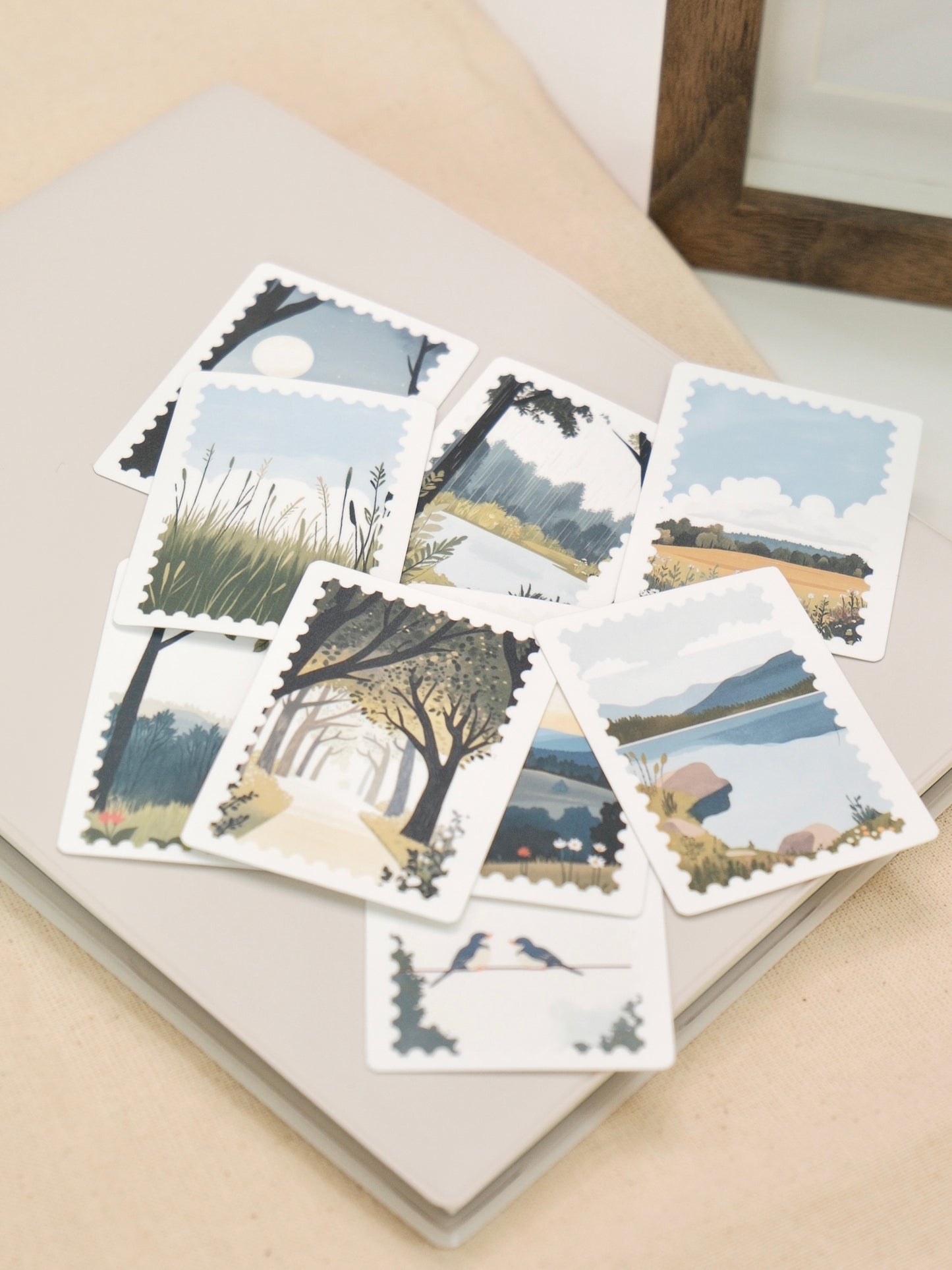 Peace Lives in Small Nature | Sticker Flake