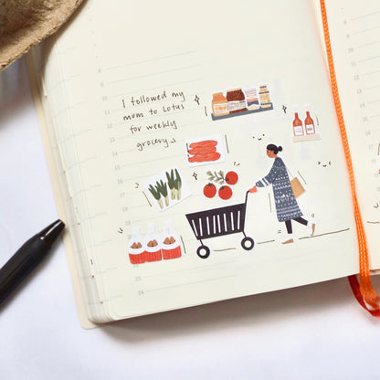 My Weekly Grocery Haul | Sticker Sheet