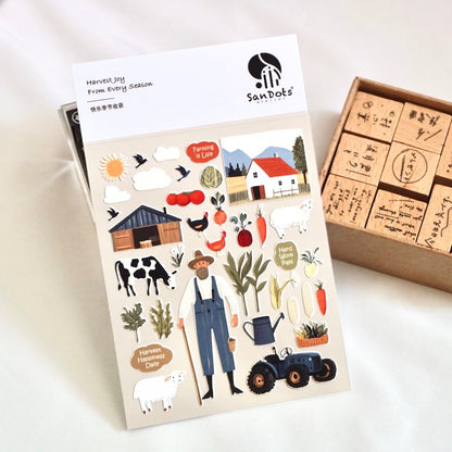 Harvest Joy from Every Season | Sticker Sheet