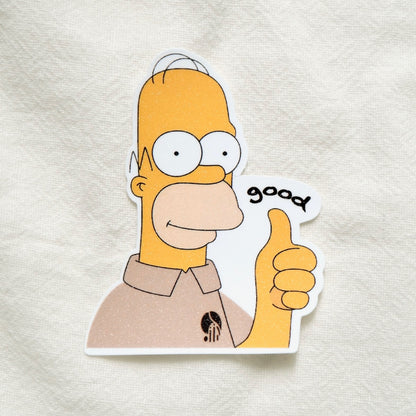 The Simpsons x SanDots Workers (Homer Simpson) | Sticker Flake