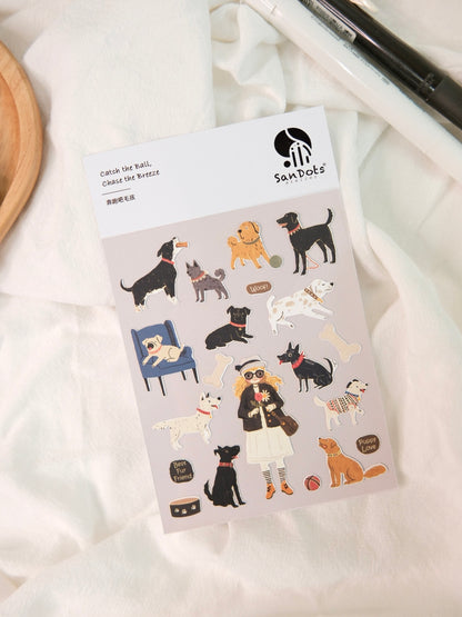 Catch the Ball, Chase the Breeze | Sticker Sheet