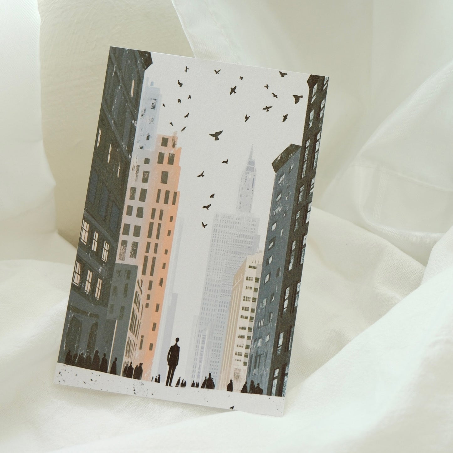 Small Steps in a Big City | Postcard