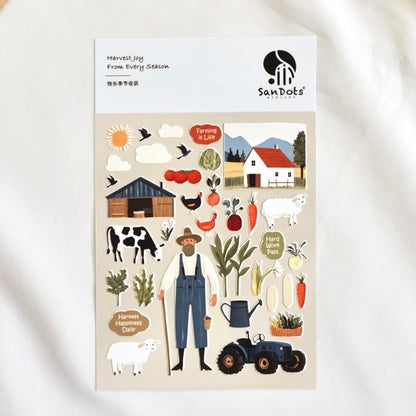 Harvest Joy from Every Season | Sticker Sheet