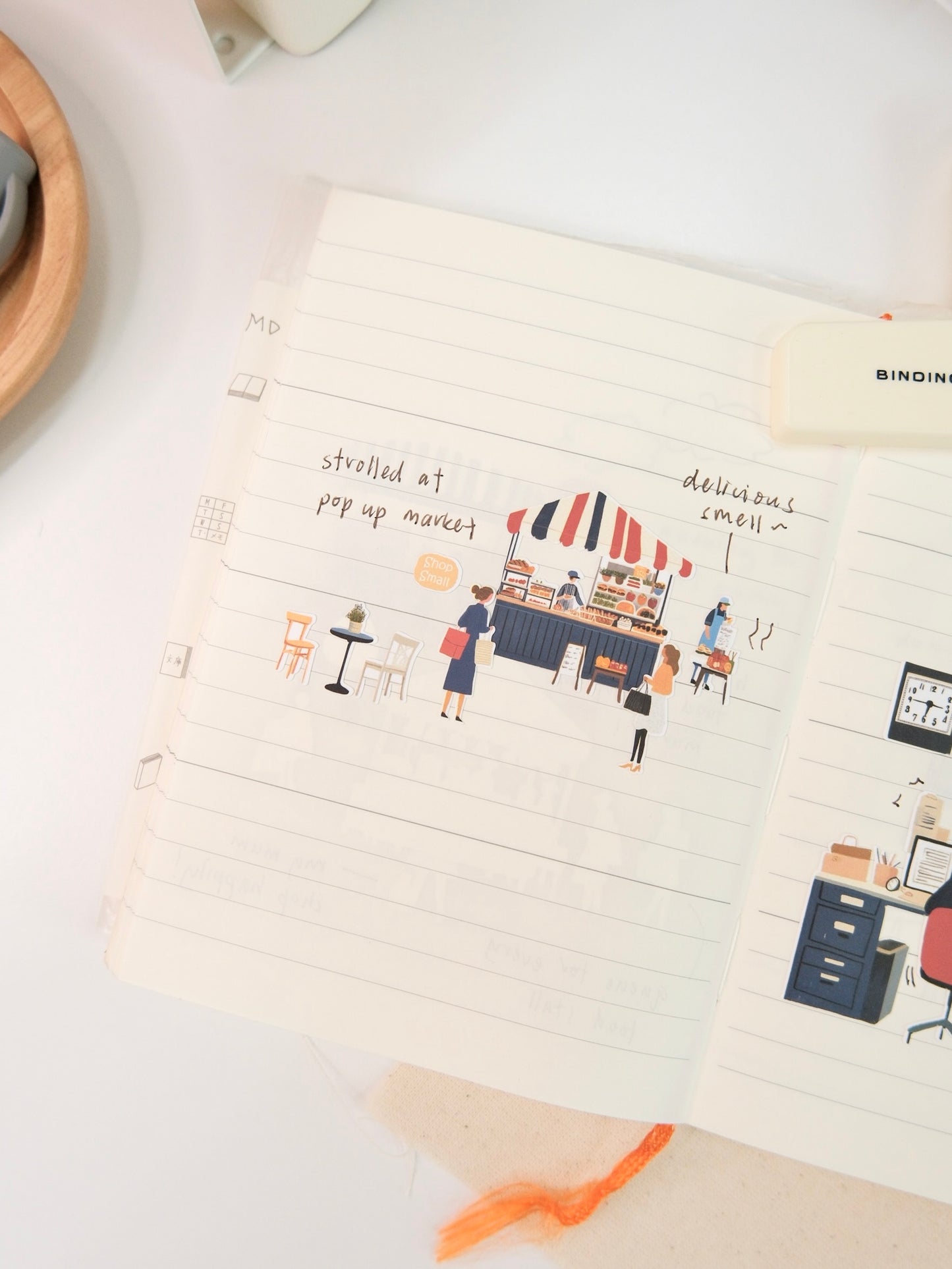Weekend Pop-Up Market Vibes | Sticker Sheet