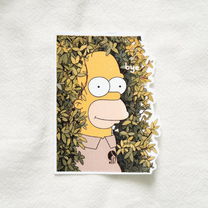 The Simpsons x SanDots Workers (Homer Simpson) | Sticker Flake