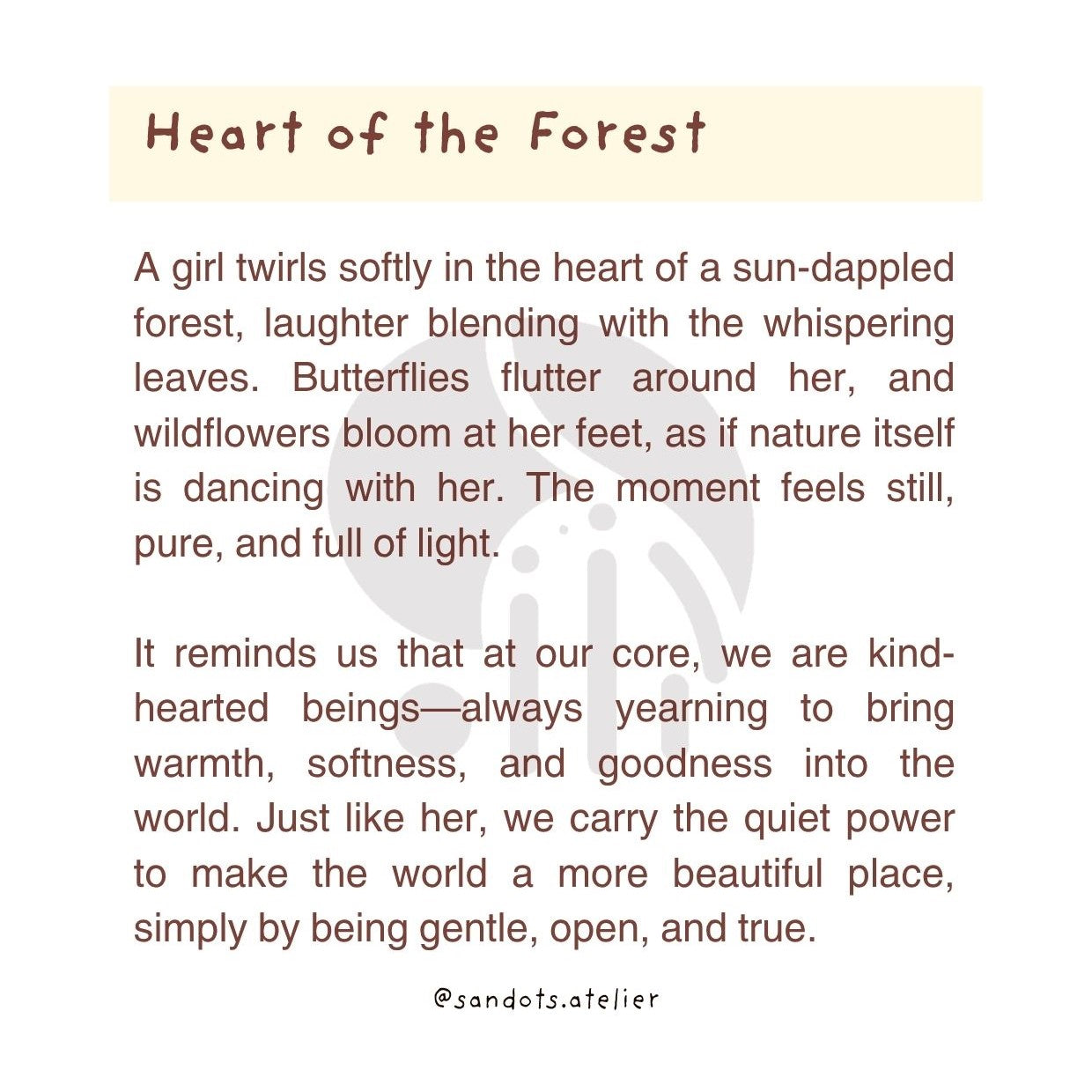 Heart of the Forest | Postcard