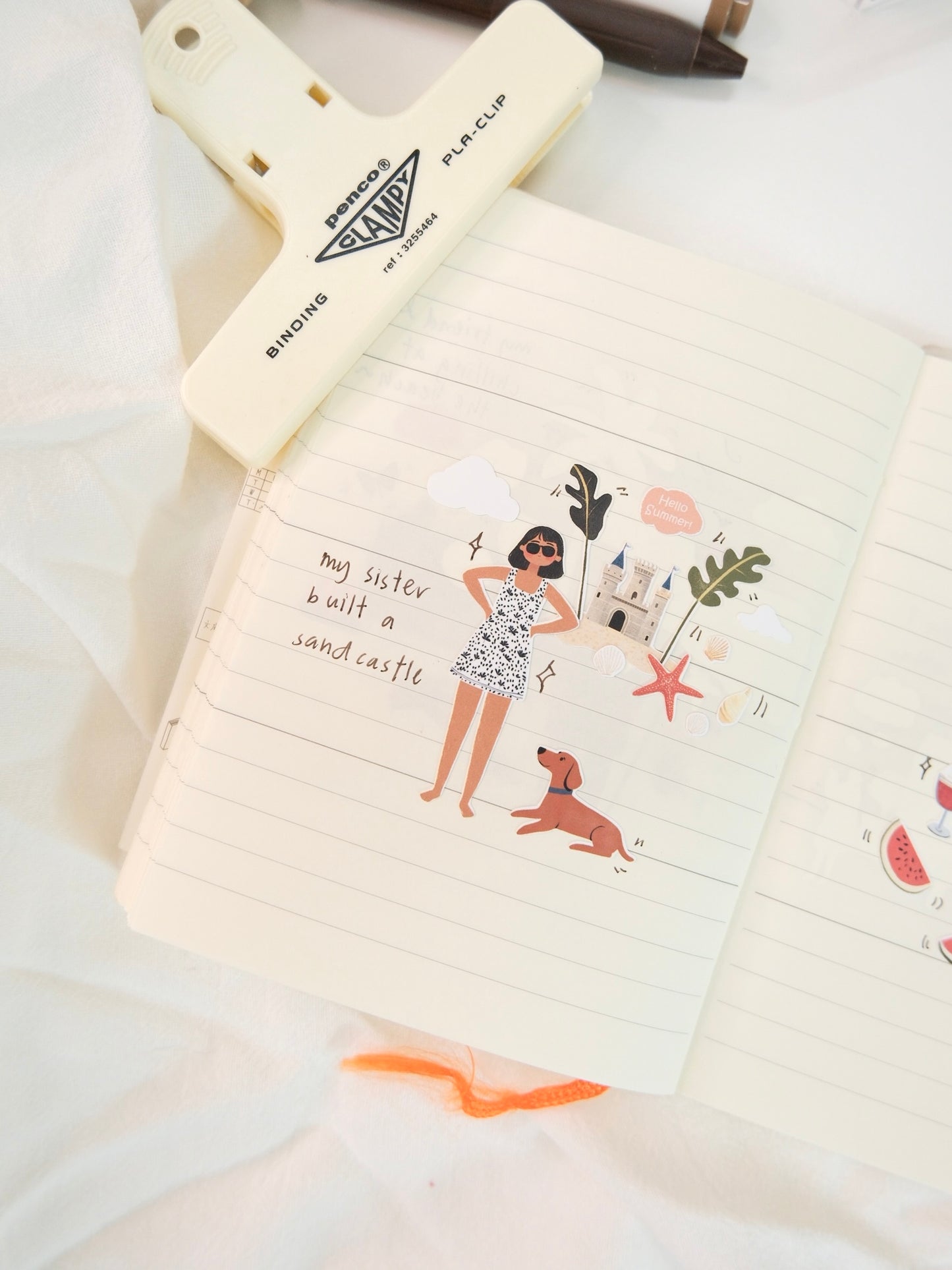 Sweet Escape to Summer Beach | Sticker Sheet