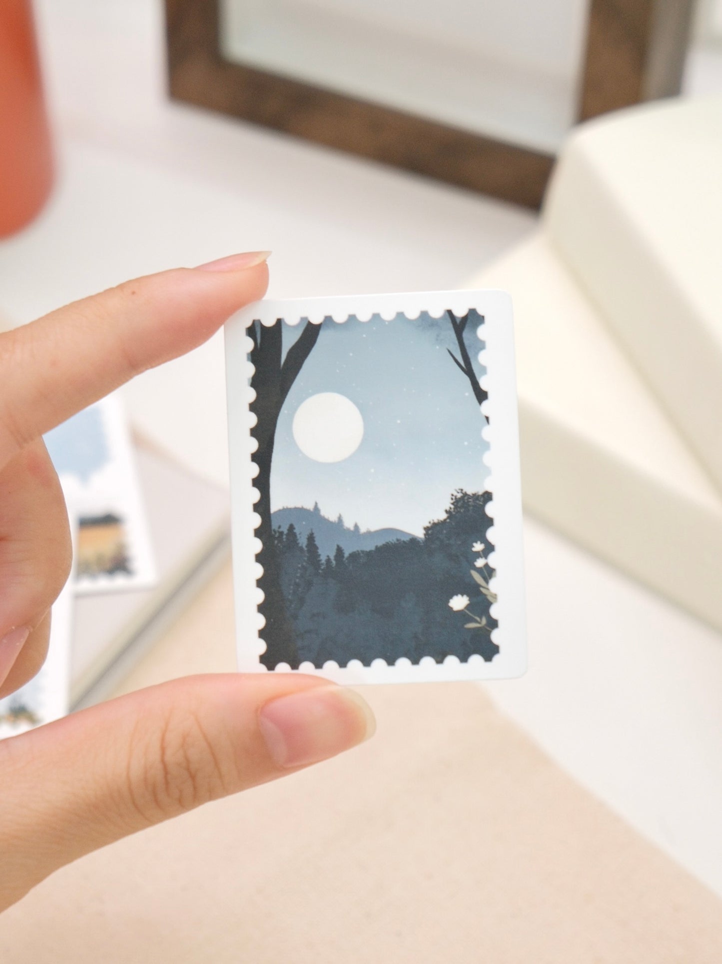 Peace Lives in Small Nature | Sticker Flake