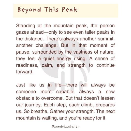 Beyond This Peak | Postcard