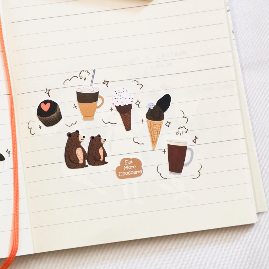 Choco Lovers' Fantasy World | Sticker Sheet