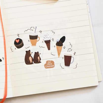 Choco Lovers' Fantasy World | Sticker Sheet