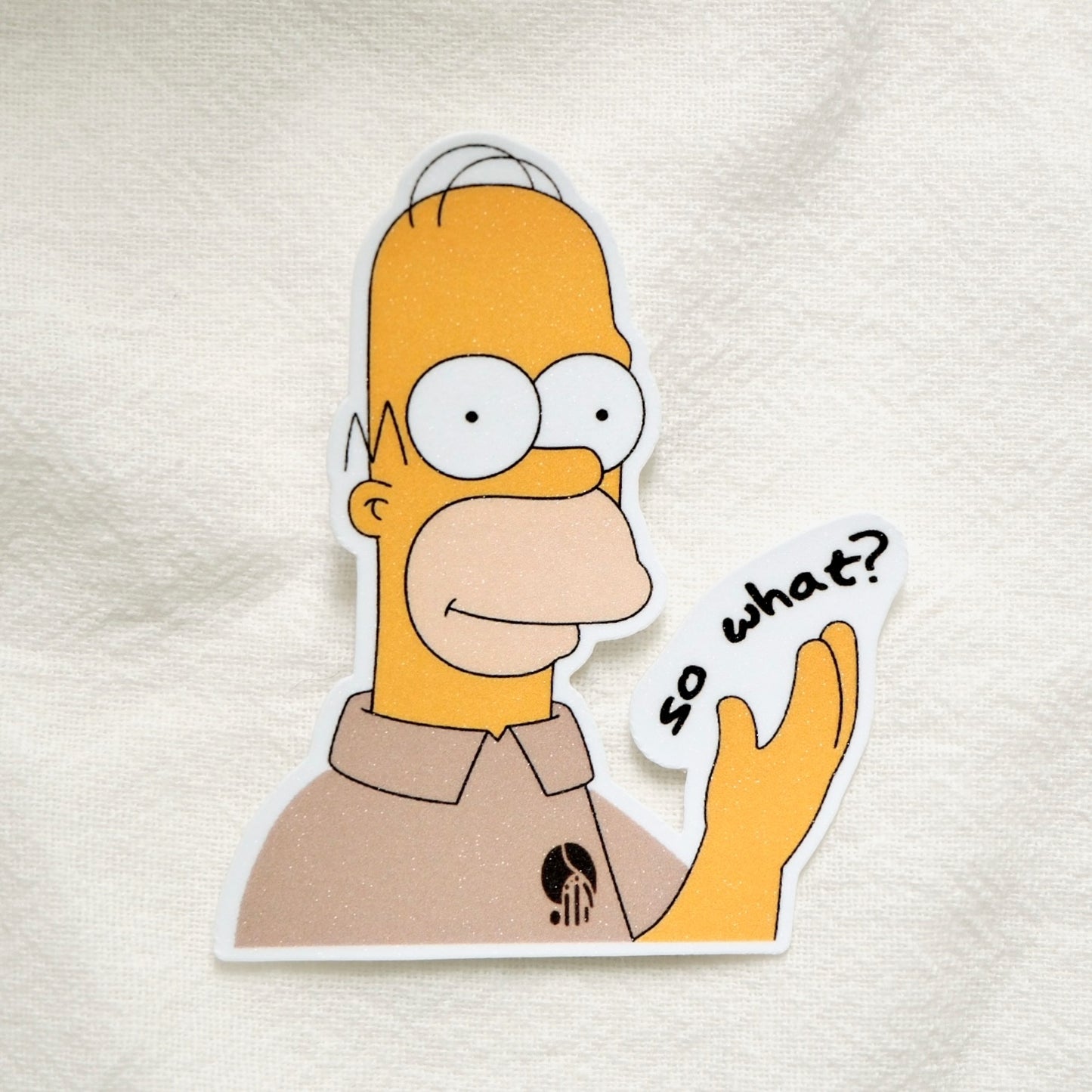 The Simpsons x SanDots Workers (Homer Simpson) | Sticker Flake