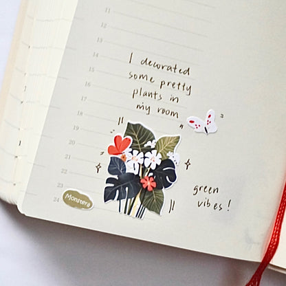 Tropical Blossoms in Our Country | Sticker Sheet
