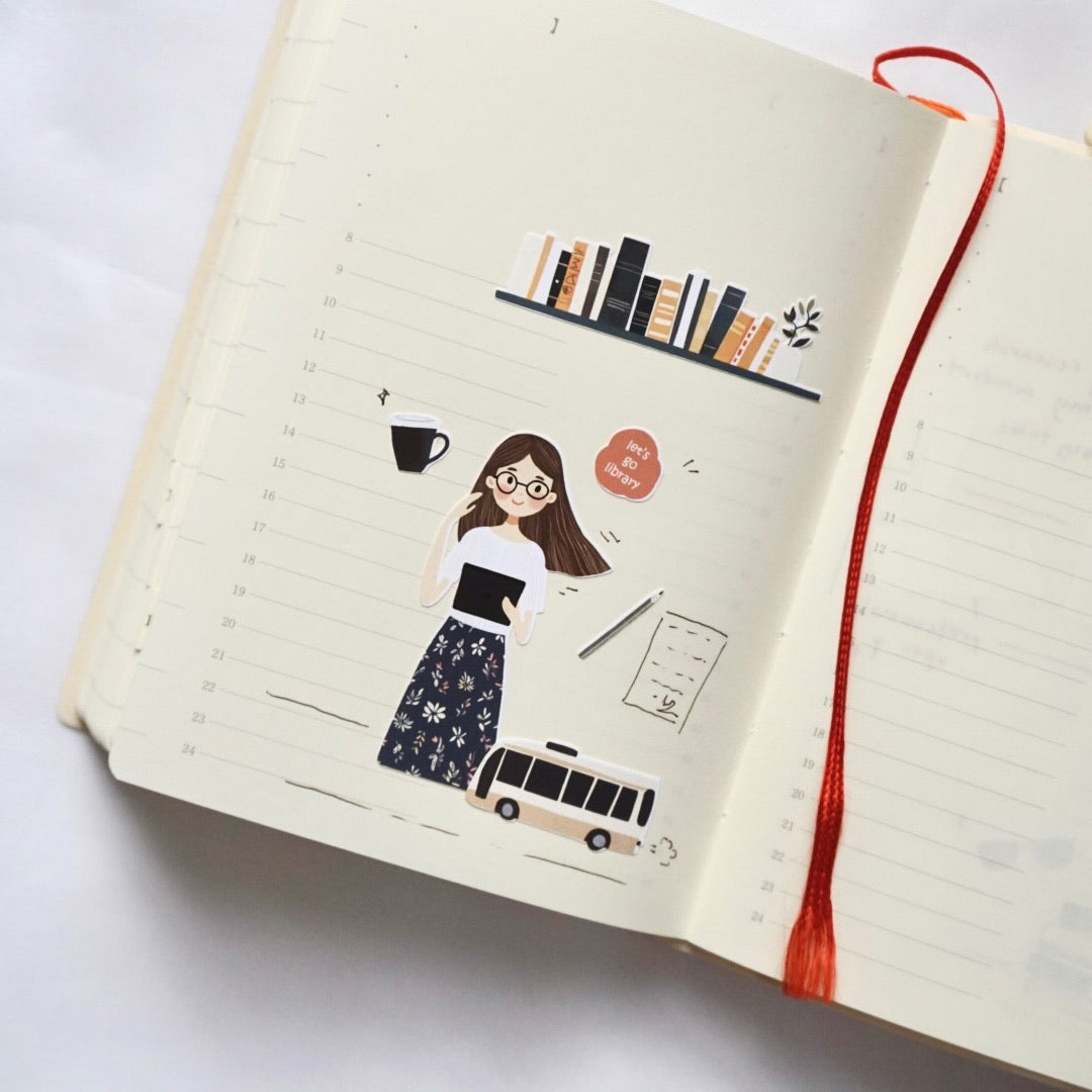 My Campus Life in University | Sticker Sheet