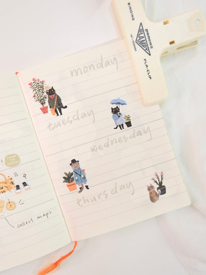 Meow Moments with My Cute Cat | Sticker Sheet