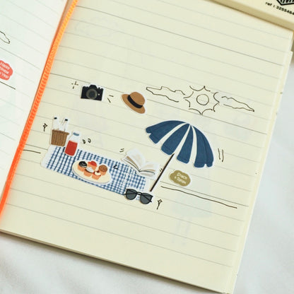 An Outdoor Day for Picnics | Sticker Sheet