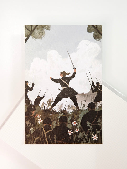 Battle for Becoming | Postcard