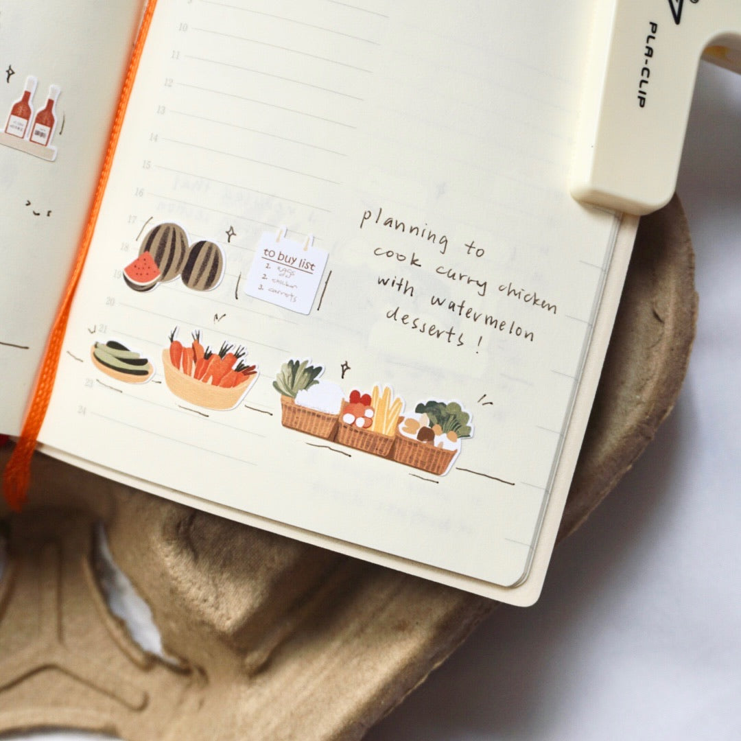 My Weekly Grocery Haul | Sticker Sheet