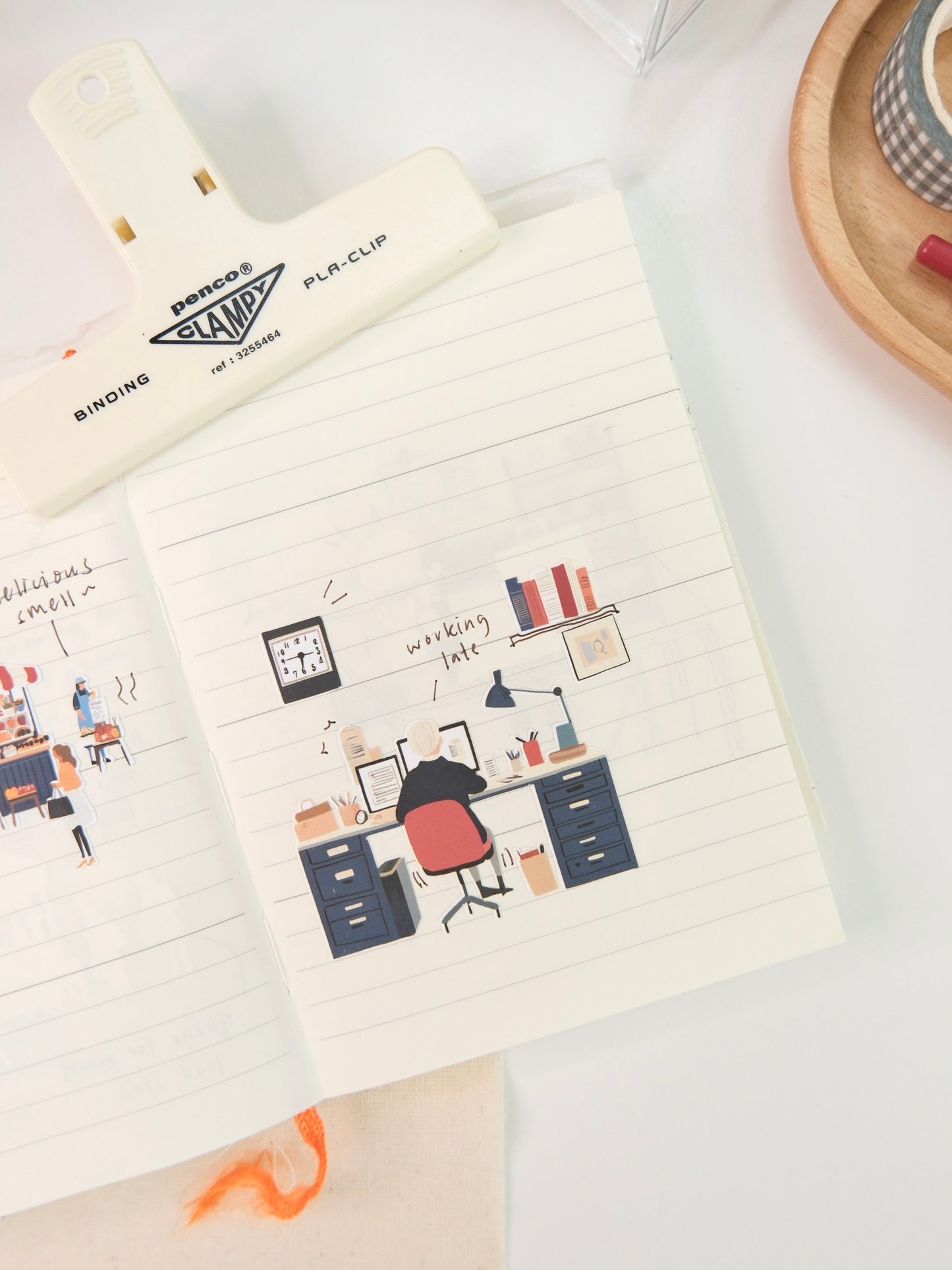 Daily Life of Office Workers | Sticker Sheet