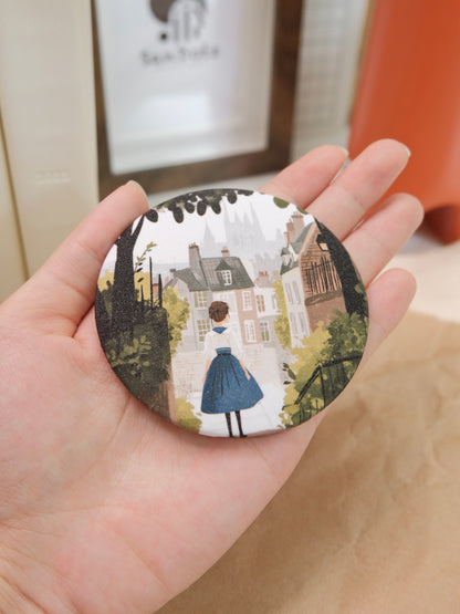 Out of the Woods | Pocket Mirror Badge