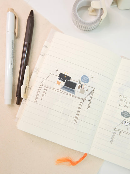 Daily Life of Office Workers | Sticker Sheet
