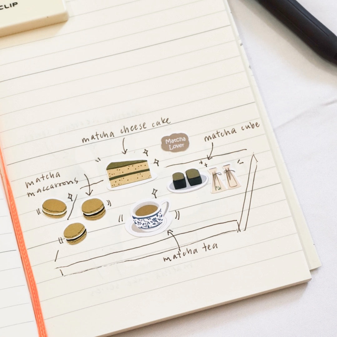 Too Matcha Fun, Too Little Time | Sticker Sheet