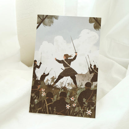 Battle for Becoming | Postcard