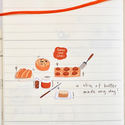 Baking Happiness in Every Bite | Sticker Sheet