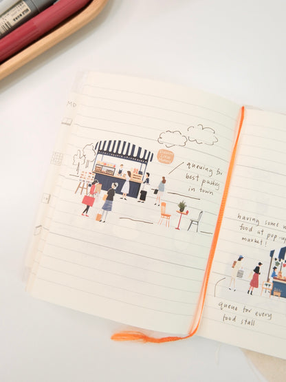 Weekend Pop-Up Market Vibes | Sticker Sheet