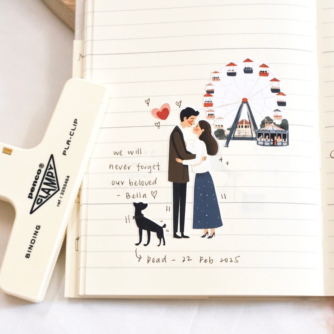 Cupid Approved Love is in the Air | Sticker Sheet