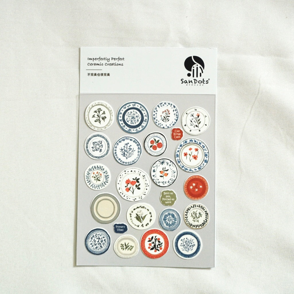 Imperfectly Perfect Ceramic Creations | Sticker Sheet