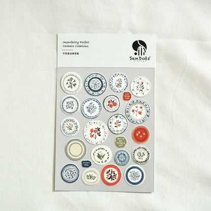Imperfectly Perfect Ceramic Creations | Sticker Sheet