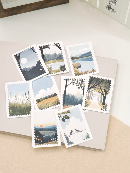 Peace Lives in Small Nature | Sticker Flake