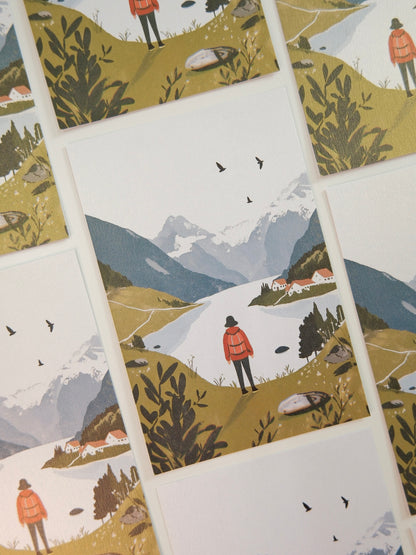 Beyond This Peak | Postcard