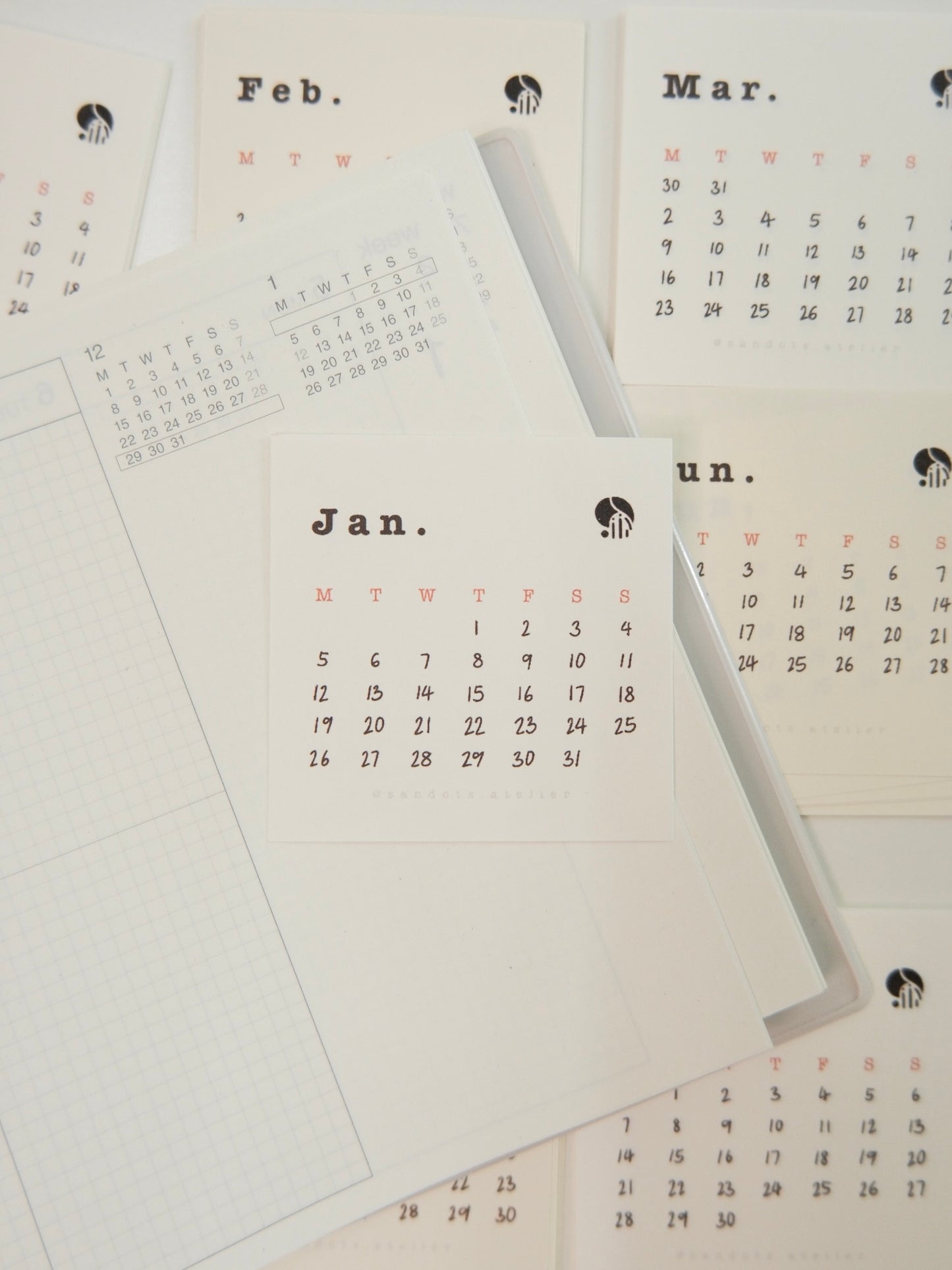 2026 Year Calendar Set | Free Gift
