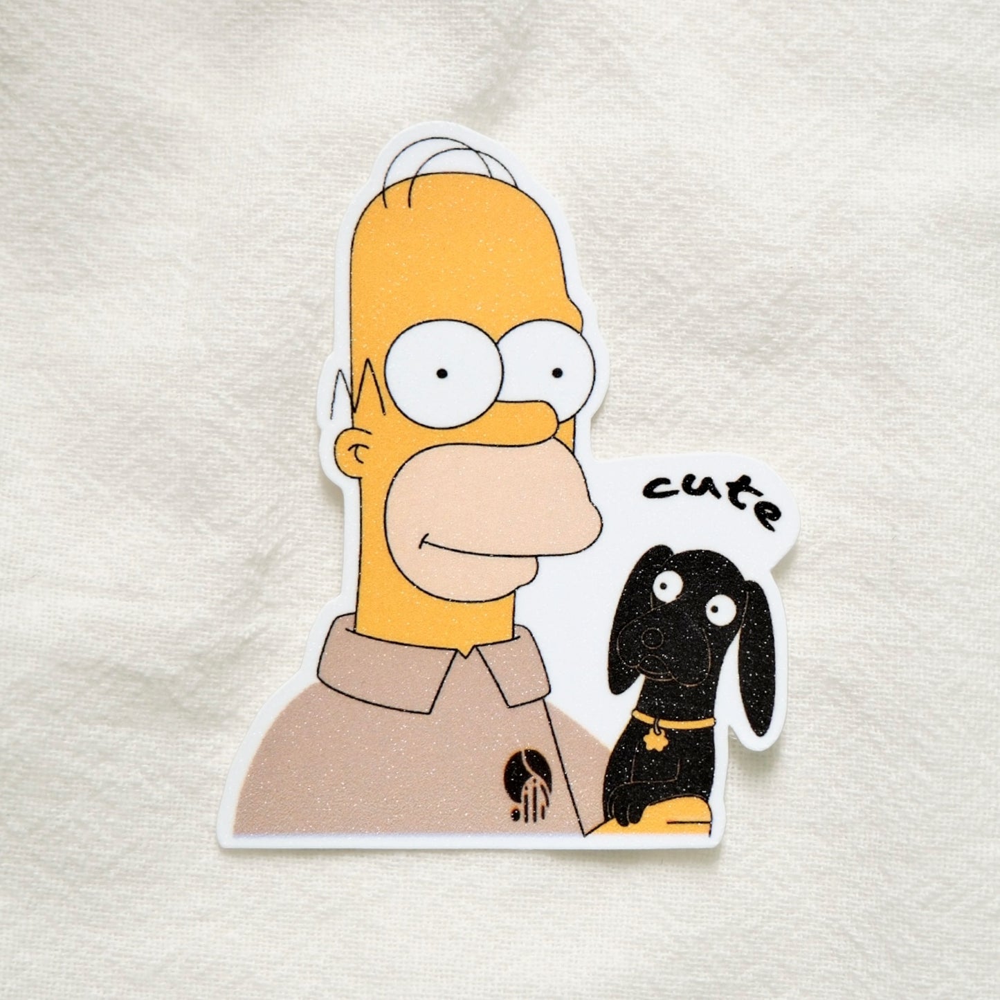 The Simpsons x SanDots Workers (Homer Simpson) | Sticker Flake