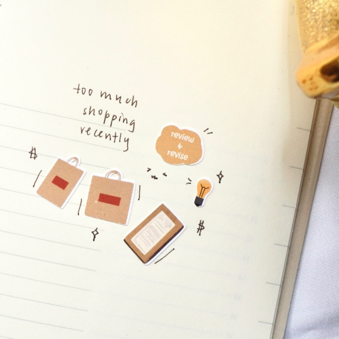 Keep Track of Every Dollar | Sticker Sheet