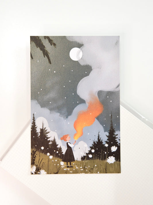 Spark in the Darkness | Postcard