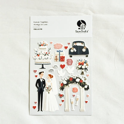 Forever Together, Always in Love | Sticker Sheet