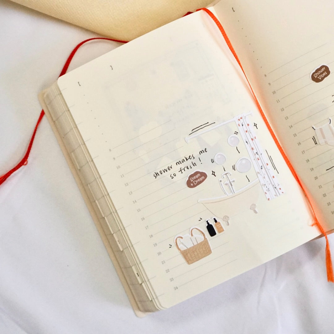 Fresh Start with Every Shower | Sticker Sheet