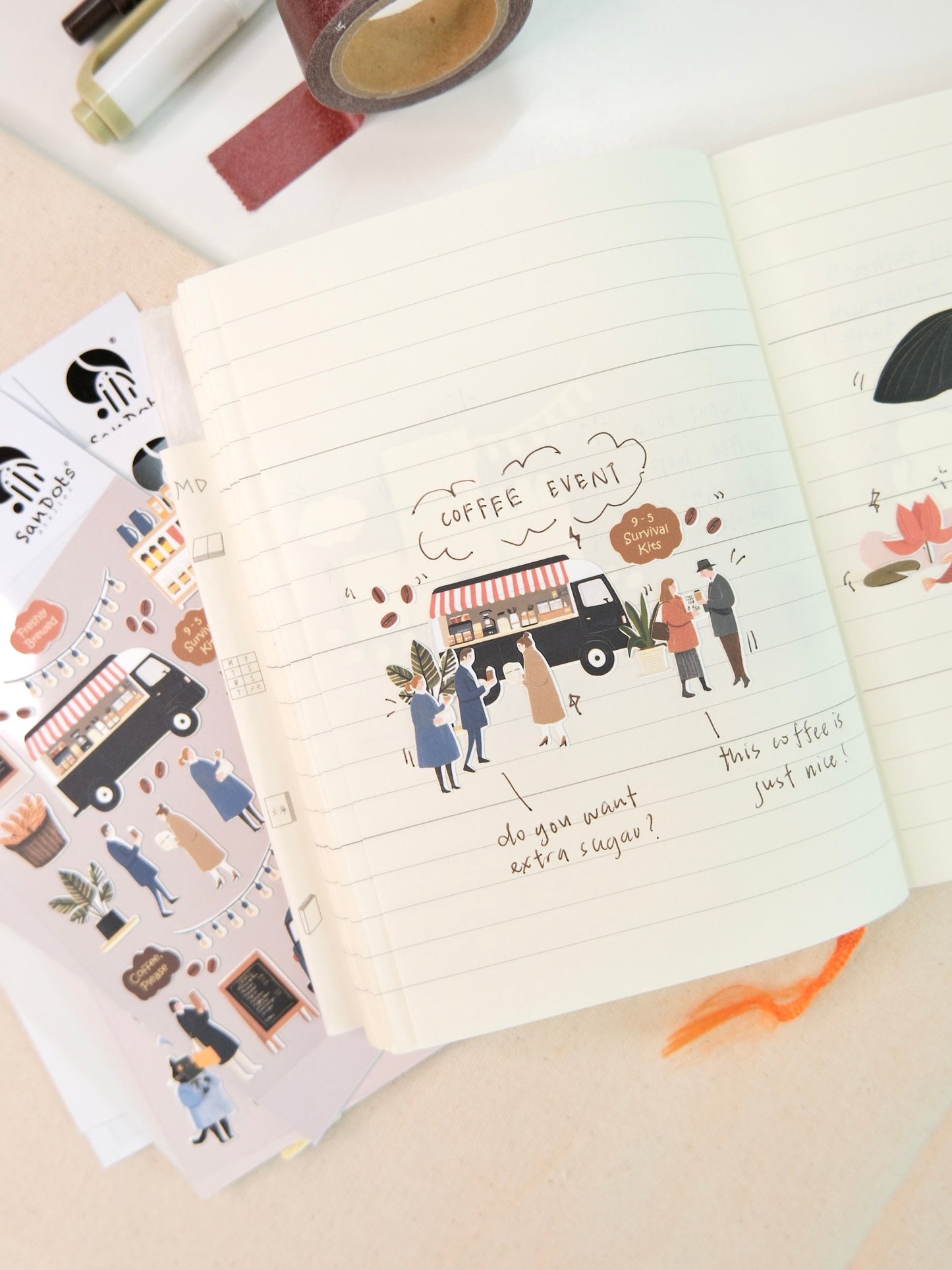 Espresso Moments for Busy Mornings | Sticker Sheet
