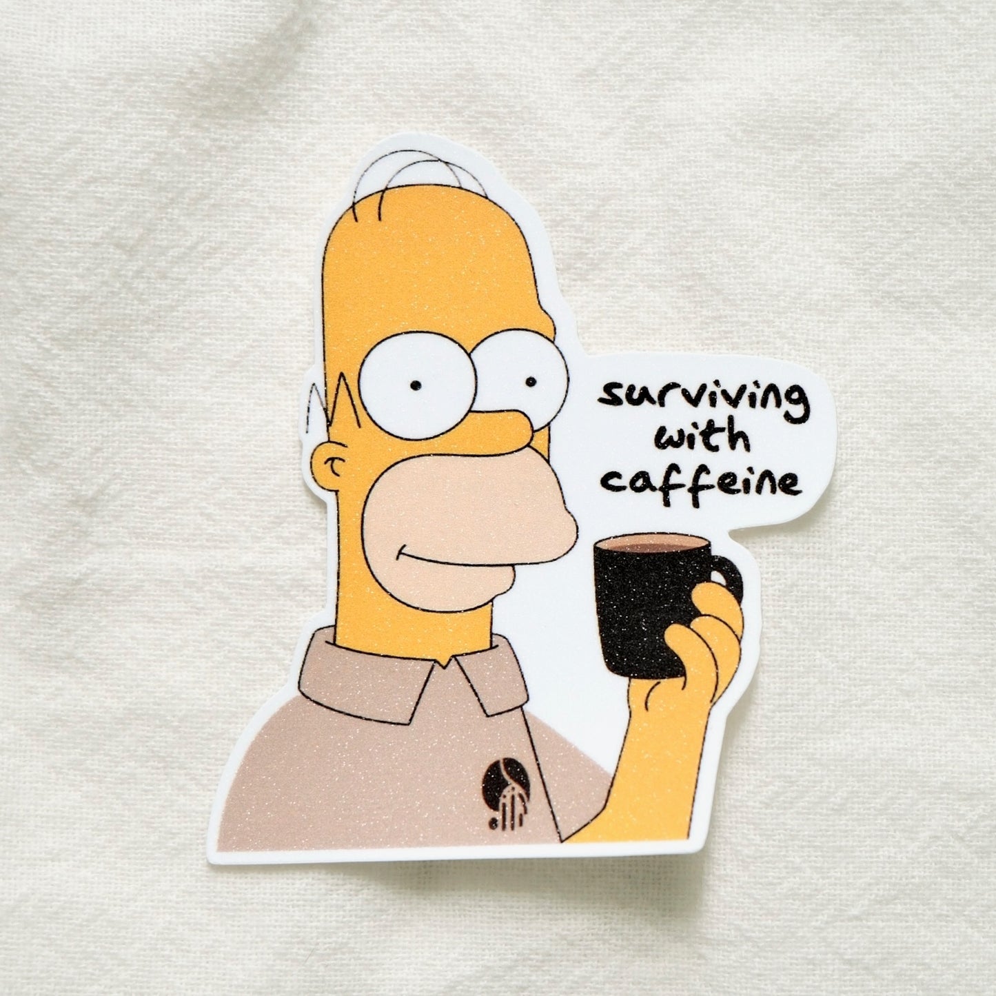 The Simpsons x SanDots Workers (Homer Simpson) | Sticker Flake