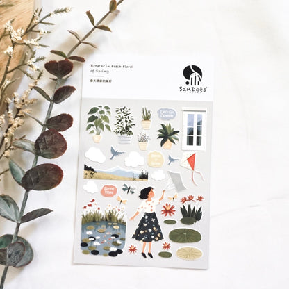 Breathe in Fresh Floral of Spring | Sticker Sheet